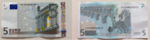 Billete 5 euros Serie Primera