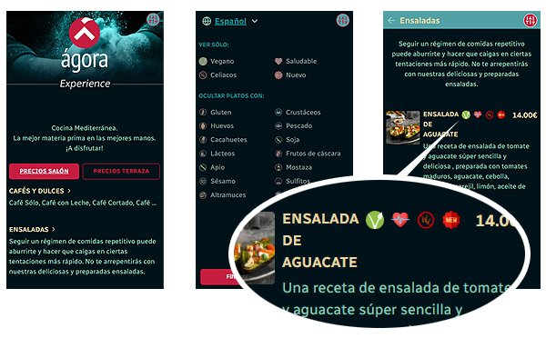 carta ágora smart menu