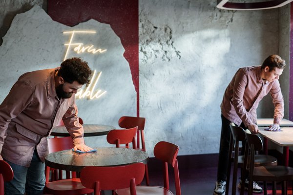 gestion de mesas en restaurante